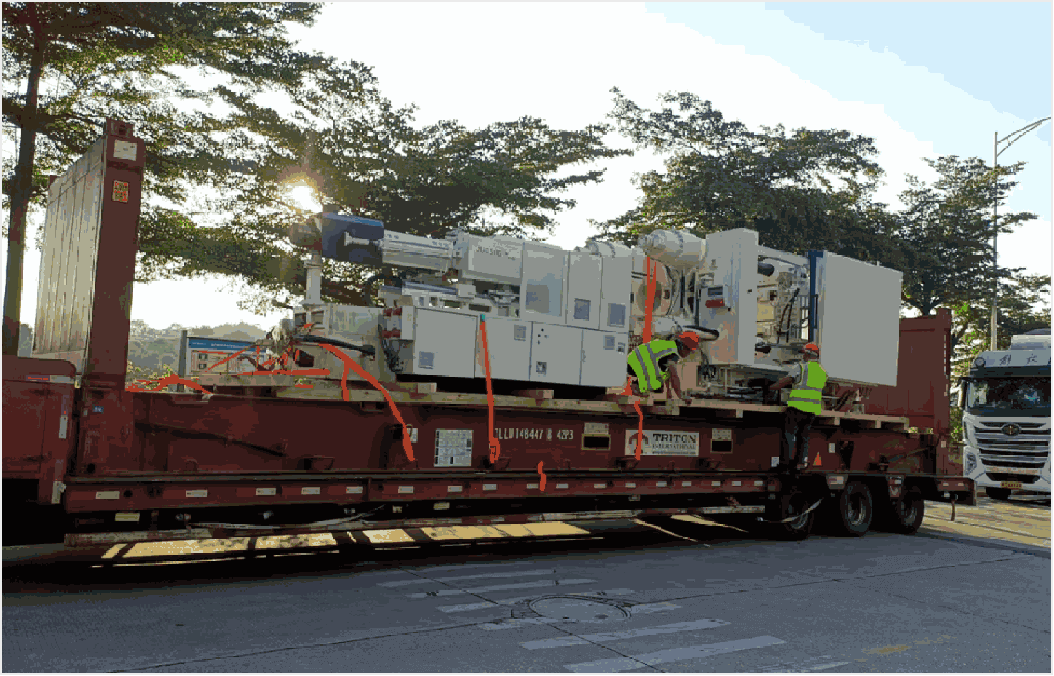 【出口案例】中国自动环保打包机出口越南报关运输案例