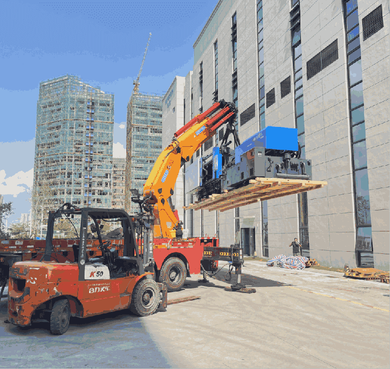 【出口案例】八色商业轮转印刷机深圳出口越南双清运输案例